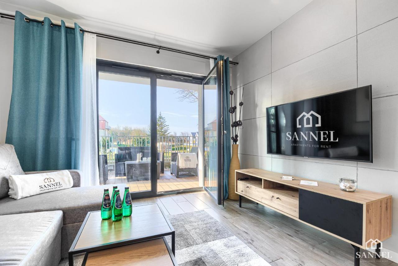 Apartament Grey Sand Przy Plazy- Gardenia Seaside Dziwnow-Sannel Apartments For Rent Eksteriør bilde